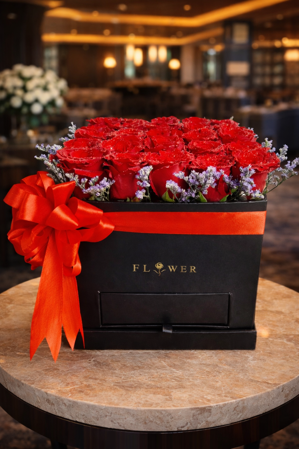 Roman Red Roses Box