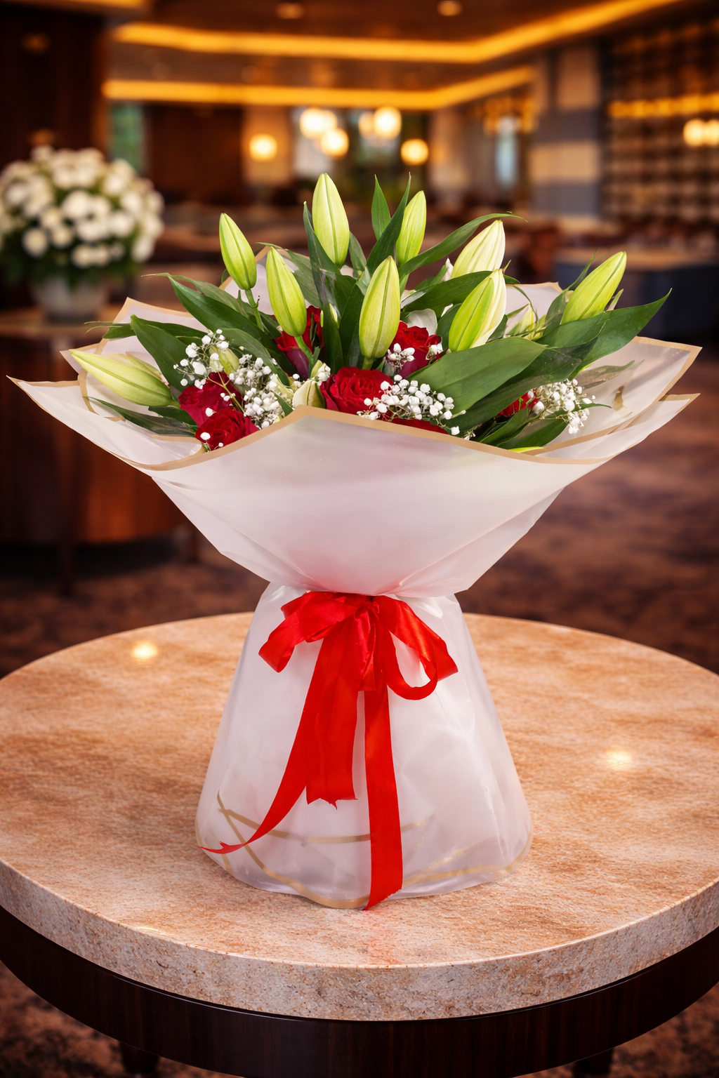 Lillys n Rose bouquet