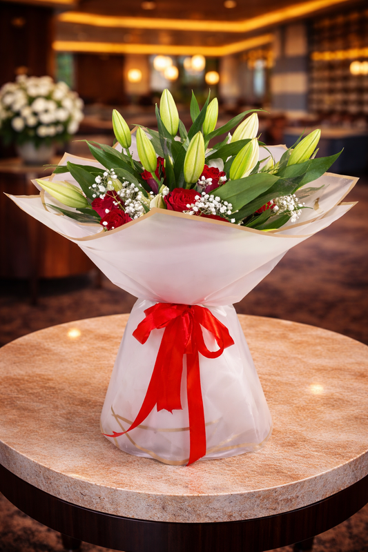 Lillys n Rose bouquet