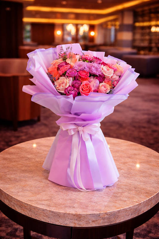 Fresh n Colorful Floral bouquet