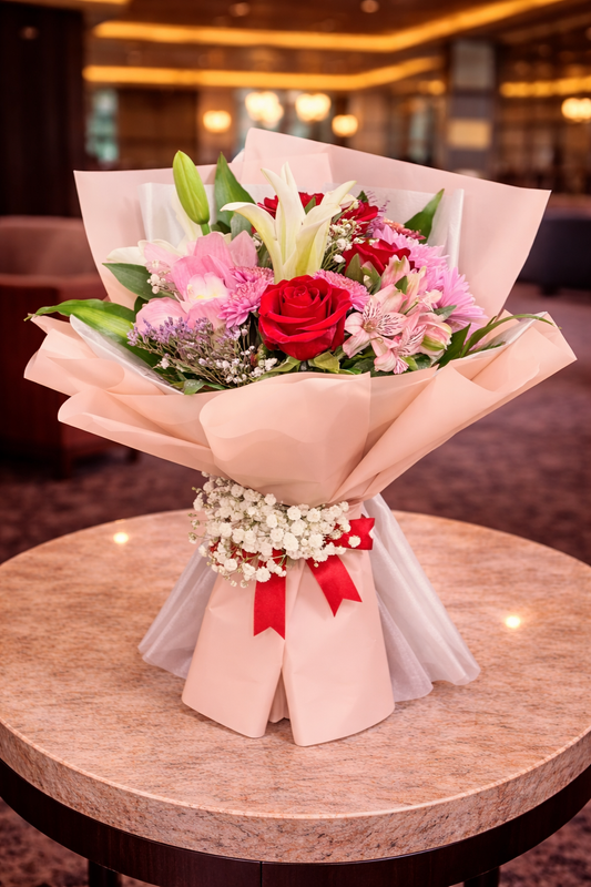 Mixed Lily Floral Bouquet