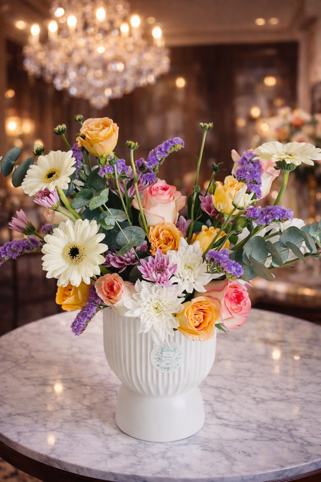 Stunning Mixed Flower Vase Arrangement